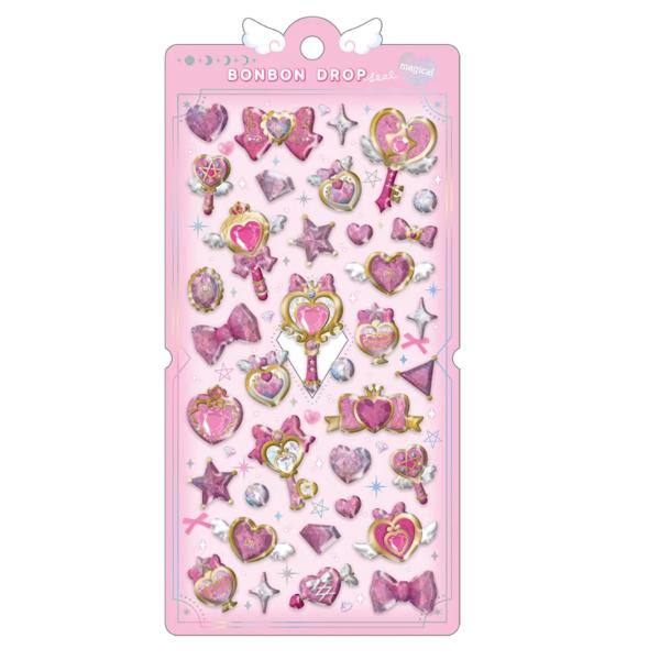 クーリア  ボンボンドロップシール マジカルピンク　01128