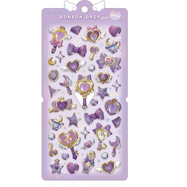 クーリア  ボンボンドロップシール マジカルパープル　01129