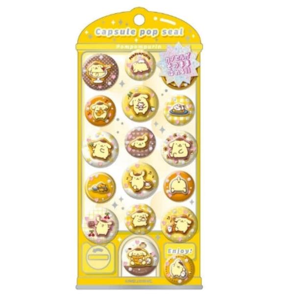 【正規品】カミオジャパン サンリオ カプセルポップシール コンプリート セット カミオジャパン サンリオキャラクターズ カプセルポップシール