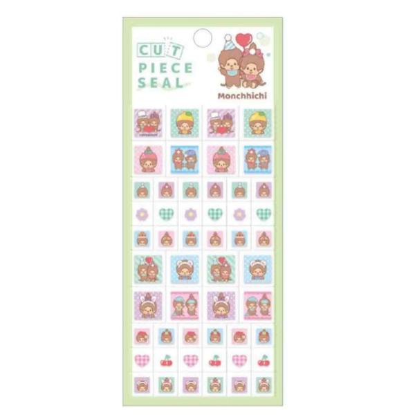 うえっえい CRUX（クラックス） カットピースシール モンチッチ オシャレ 136697