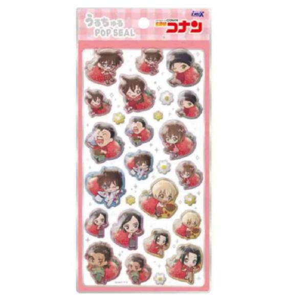 CRUX（クラックス） うるちゅるポップシール 名探偵コナン いちご狩り