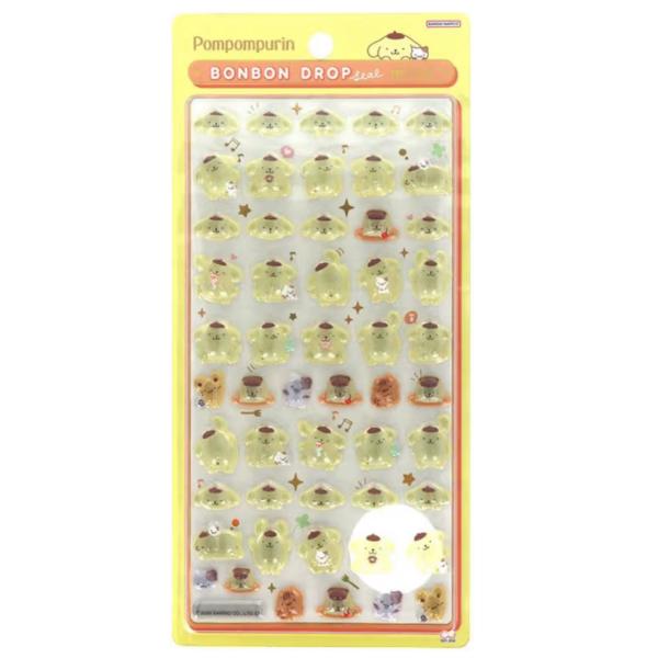 サンスター文具 ボンボンドロップシール ミニ ポムポムプリン サンリオ