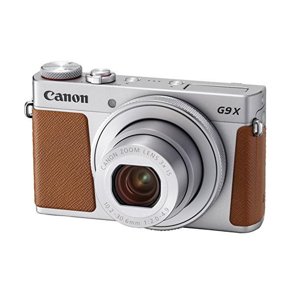 Canon コンパクトデジタルカメラ PowerShot G9 X Mark II シルバー 1.0型センサー/F2.0レンズ/光学3倍ズーム PSG