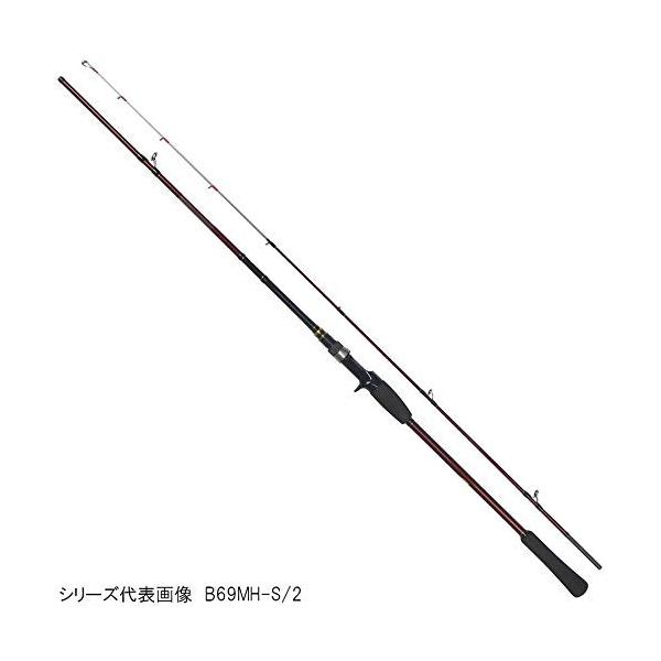 シマノ Shimano タイラバ ロッド 炎月 B69m S 2 B69m S 2 炎月 センターカット 2ピース Joe ハッピースクエア