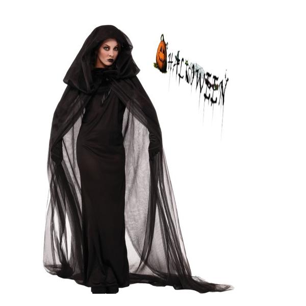 魔女 コスプレ コスチューム 悪魔 魔法 衣装 死神 ハロウィン Lサイズ