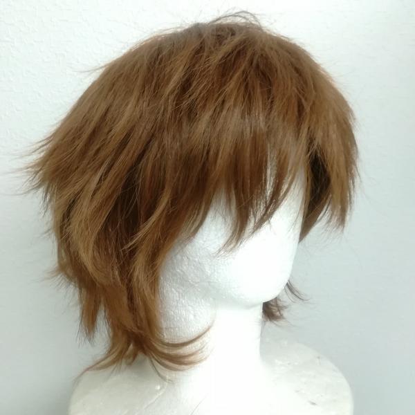 パンク逆毛ショートのフルウィッグ ブラウン明るい茶色 Buyee Servicio De Proxy Japones Buyee Compra En Japon