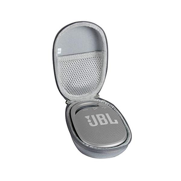 JBL CLIP4 Bluetoothスピーカー専用収納ケース-Hermitshell (グレー)