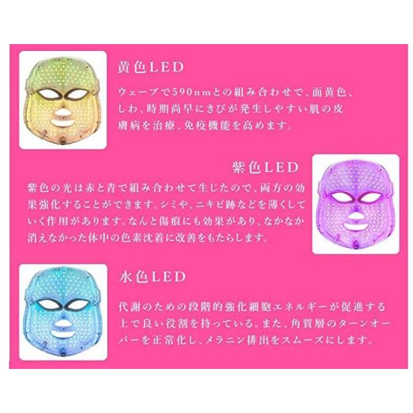 光エステ Led美顏マスク 7色光フォトマスク Led美顔器 美肌コラーゲンマシン エイジングケア 肌のツヤ ハリ Ledマスク コラーゲン 毛穴 乾燥肌 弾力スキンケア Buyee Buyee Japanese Proxy Service Buy From Japan Bot Online