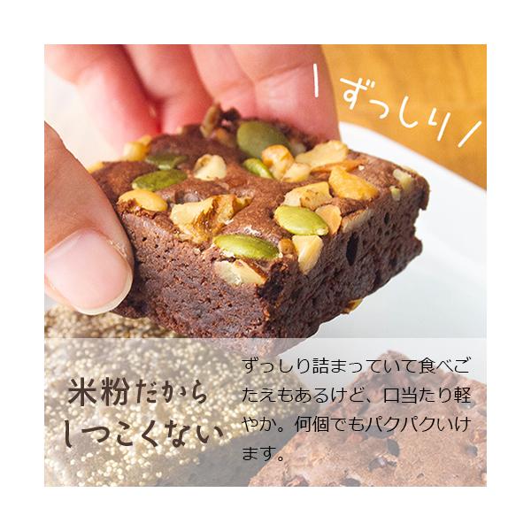 グルテンフリー 米粉のブラウニー 5個入り ブラウニー チョコレート くるみ 抹茶 無添加 アレルギー オーガニック 低カロリー 美味しい ギフト プレゼント Buyee 日本代购平台 产品购物网站大全 Buyee一站式代购 Bot Online