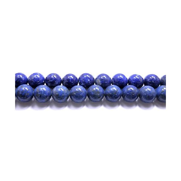 ラピスラズリ 12mm 丸玉 天然石 ビーズ 半連 約17〜18cm : 天然石 