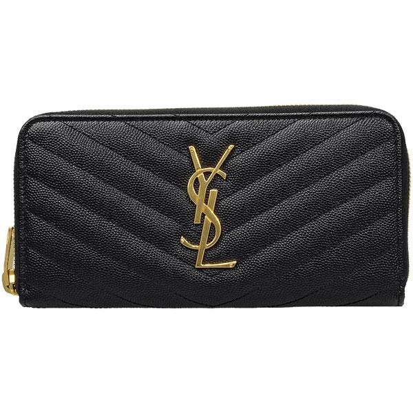SAINT LAURENT サンローラン ラウンドファスナー長財布 フルジップ  