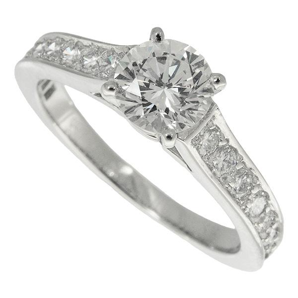 Cartier カルティエ 1895 ソリテール ダイヤ0.67ct G/VS2/VG リング  
