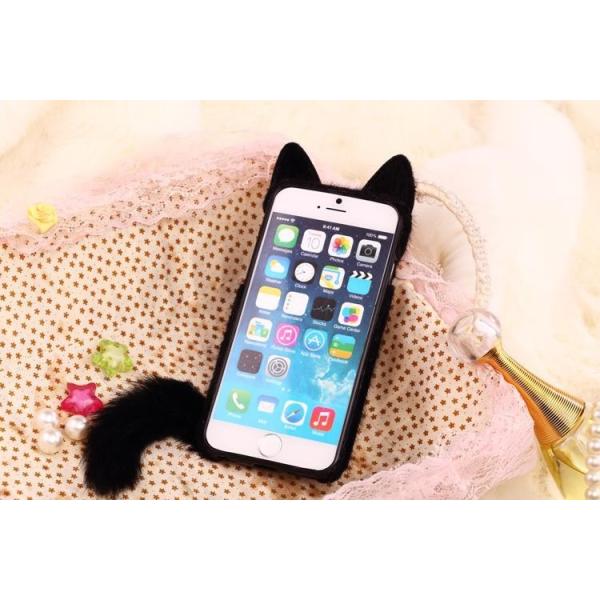 Iphoneケース 猫 ネコ ふわふわ耳付 しっぽ付 Iphone6 ケース Iphone6plusケース Iphone5 5sケース ネコポス送料無料 レビュー記入で3点プレゼント Buyee Buyee 日本の通販商品 オークションの代理入札 代理購入