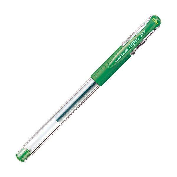 三菱鉛筆 ゲルインクボールペン ユニボール シグノ 極細 0.38mm 緑 UM151.6 1本 〔×100セット〕〔送料無料〕