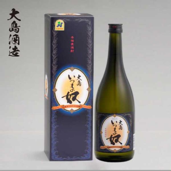 大島酒造 いつもの奴 本格 麦焼酎 専用1本入りカートン 25度 720ml