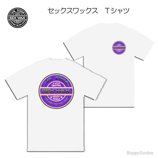 セックスワックス Tシャツ ホワイト メンズ ツートーン 半袖Tシャツ カットソー サーフィン サーフボード SEXWAX SHORT SLV TEE TWO TONE Mens Tee's