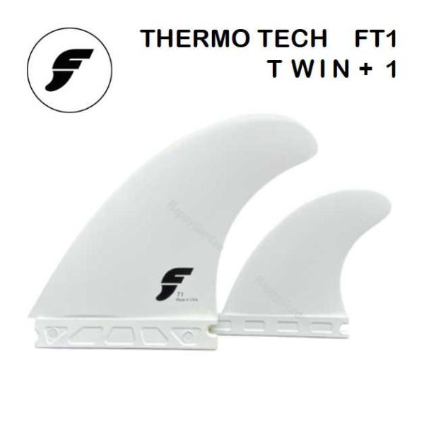 フューチャー フィン サーモテック FT1 2+1フィン ツイン スタビライザー トライフィンFutures Fin THERMO TECH FT1 TWIN+1 RETAILPACK【カラー】ホワイト【サイズ】SIDE/H:131mm B...