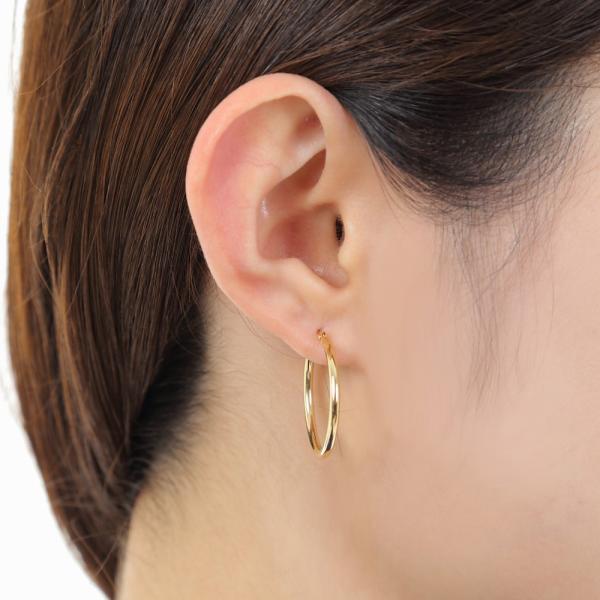 ピアス 18金 K18 フープ 2 0 25mm ゴールド レディース メンズ 両耳 2個セット リング シンプル 定番 人気 おしゃれ かっこいい アクセサリー 送料無料 Buyee Buyee Japanese Proxy Service Buy From Japan Bot Online