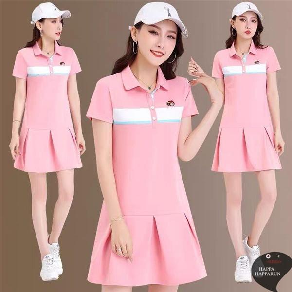 新作 刺繍 ゴルフウェア レディース ゴルフ ドレス ワンピース ゴルフ スカート かわいい おしゃれ 新作 夏季 テニスウェア H Wlm Happyhappyrun Happa Happa Run 通販 Yahoo ショッピング