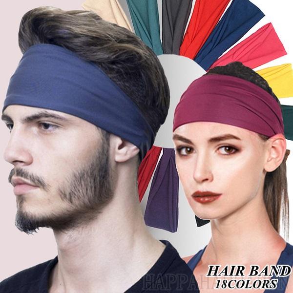 ヘアバンド メンズ レディース スポーツ おしゃれ 汗止め ヘッド シンプル サッカー バスケ ジム トレーニング ファッション オシャレ ヨガ ジョギング22 Hhr06 4 Happa Happa Run 通販 Yahoo ショッピング