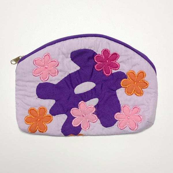 ハワイアンキルト Hawaiian Quilt ハワイアン雑貨 ポーチL コスメ 