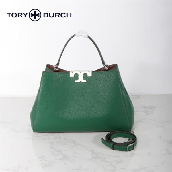 ■ブランド名TORY BURCH トリーバーチ■カラーブラック　ライトブルー　グリーン　クリーム■サイズ小：長さ20×高さ13.5×マチ6cm■素材 / 仕様レザー■セット内容：バッグ、保存袋*1★その他★※掲載商品は他店舗でも同時販売して...