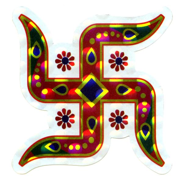 逆卍のレッドホログラムステッカー : HAPPYHOUR - 通販 - Yahoo