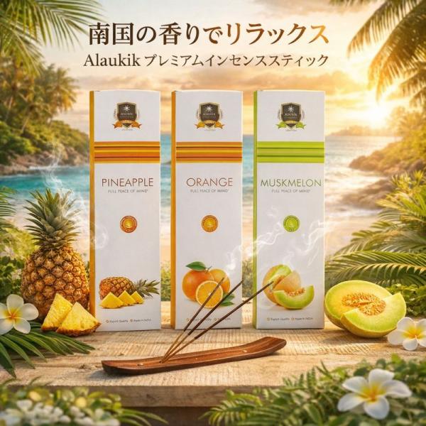 [Release date: February 4, 2026]2018年にインドで創業したお香メーカーAlaukik（アラウキク） 香料にこだわり他のインド香メーカーとは一線を画す高級フレグランスです。
