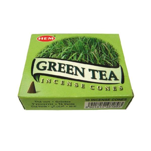 【ポスト投函便配送選択可能です/6箱毎に送料1通分が掛かります】HEMのグリーンティーです！数社で出しているグリーンティーの香りの中でも甘めで人気の香りです。※ポスト投函可能の配送方法は代引き、日時指定が出来ません。ポスト投函可能の配送方法...