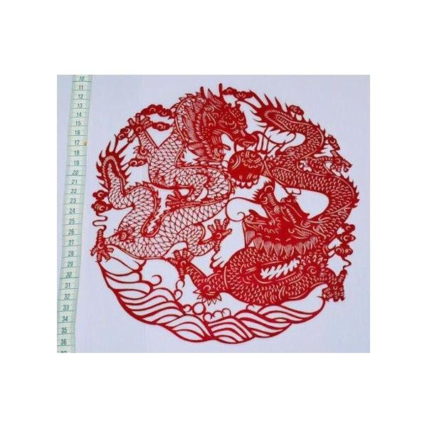 切り絵 龍 中国雑貨 Happyhukuroujz Energetic Shop誠 通販 Yahoo ショッピング