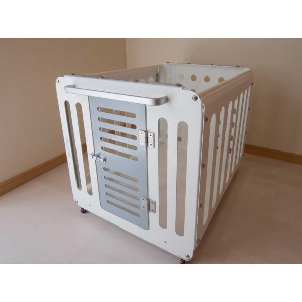 happyinuself（ハッピーイヌセルフ） アルミケージ 小型犬 H70 アルミ