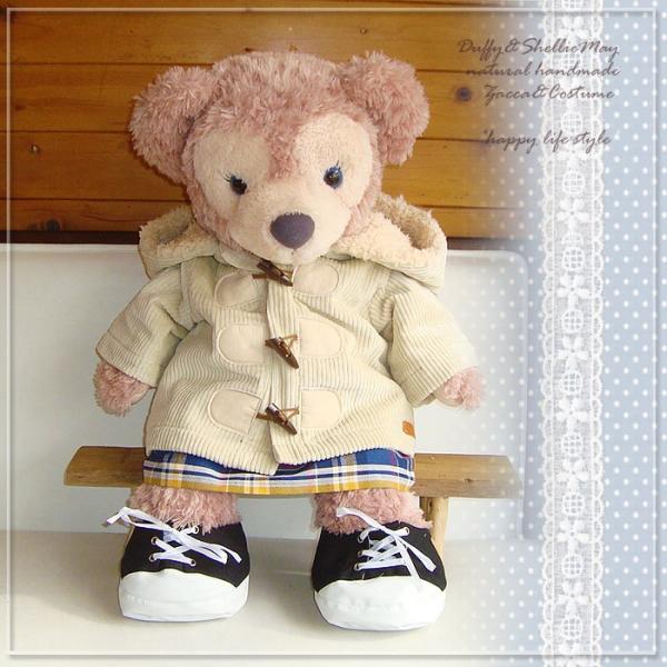 ディズニー　ダッフィー シェリーメイ ペア ダッフルコート ゆうパケットOK】ダッフィー*シェリーメイコスチューム☆S