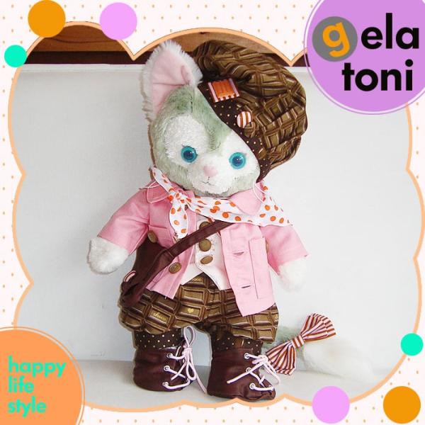 ★大人気ジェラトーニ用スウィーツコスチューム*チョコピンク♪・gela-sweets-pink【洋服】ハンドメイド