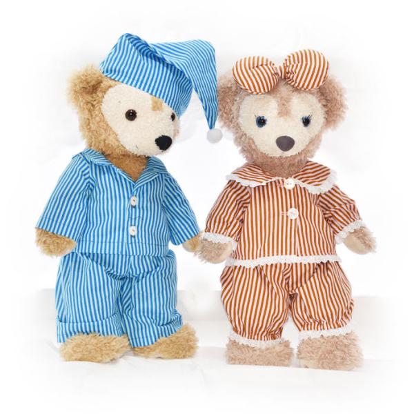 ダッフィー　パジャマ　ぬいぐるみ　ストラップ　セット ダッフィー＆フレンズのパジャマパーティー！東京ディズニーシー