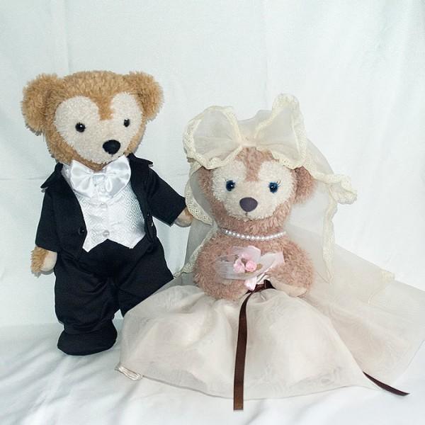 Disney ダッフィーシェリーメイ ウエディング ペア 結婚式 S Disney ダッフィーシェリーメイ ウエディング ペア 結婚式 S