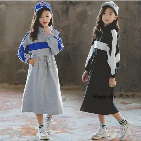 親子服 子供服 女の子 キッズ 春 秋 冬 親子ペア 運動服 ルームウエア 長袖 ロングワンピース 長袖 パーカー切り替えワンピース Buyee Buyee Japanese Proxy Service Buy From Japan Bot Online