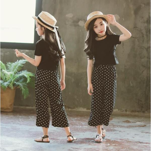 子供服 セットアップ 女の子 夏 半袖 韓国子供服 キッズ 可愛い Tシャツ ワイドパンツ ドット柄 上下セット ガールズ ガチョウ 半袖tシャツ ズボン Buyee Buyee Japanese Proxy Service Buy From Japan Bot Online