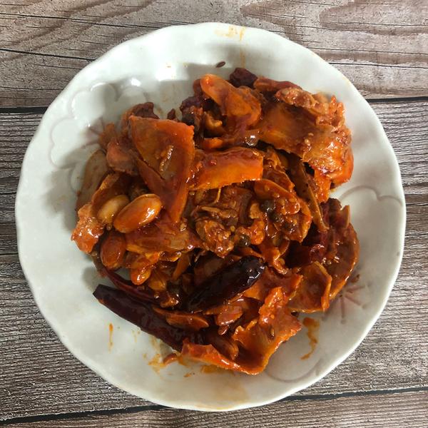 夫妻肺片200g 味付け豚舌、牛ハツモト元、牛肉和え 日本産 クール便