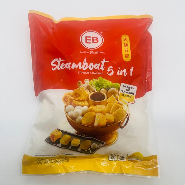 魚団子（魚丸）、チーズ豆腐（芝士魚豆腐）、海鮮豆腐、海鮮豆腐ロール（海鮮豆腐巻）とフィッシュサンドイッチ（魚三明治）5種合わせ 【内容量】500g【賞味期限】枠外に記載【保存方法】−18℃以下で保存してください。【配送形態】クール便※お酢、...