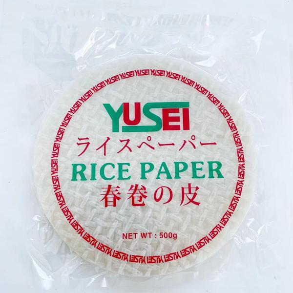 ライスペーパーは挽いた米を水で溶いて薄く伸ばし蒸気をあてて、形を作った後乾燥させたものです。主に生春巻や揚げ春巻などに使います。ベトナム料理に欠かせない材料の一つです。【原材料】 タピオカ澱粉、米（ベトナム産）、食塩【内容量】 500g【賞...