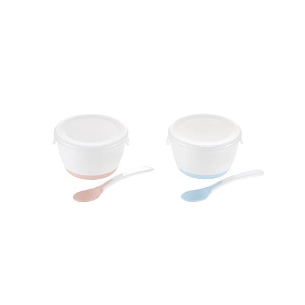 他サイト： リッチェル(Richell) 離乳食カップ ピンク&amp;ブルー 1個 (x 1) 4973655209578の商品画像