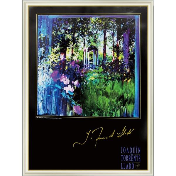 トレンツォリャド Torrents Llado ポスター サイン入り 額入りポスター AC TORRENTS LLADO リビエラ公園 トレンツ リャド 幅