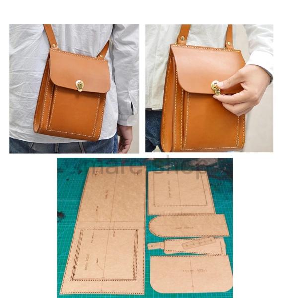 レザークラフト作成キット レザークラフト 型紙 ショルダー レザークラフト作成キット レザークラフト 型紙 ショルダー