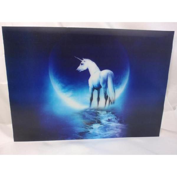 メール便ok 3dの絵 ユニコーン 角のある白馬 中サイズ 3dpic091 3dpic091 バラエティ雑貨 ハッピーパッチ 通販 Yahoo ショッピング