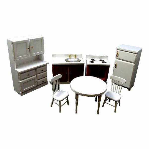 ミニチュア ミニチュア家具 ダイニング キッチン 白 木製 ドールハウス キット キッチンセット 食器棚 流し台 ドール Dh 054 宅配便のみ Buyee Buyee Japanese Proxy Service Buy From Japan Bot Online