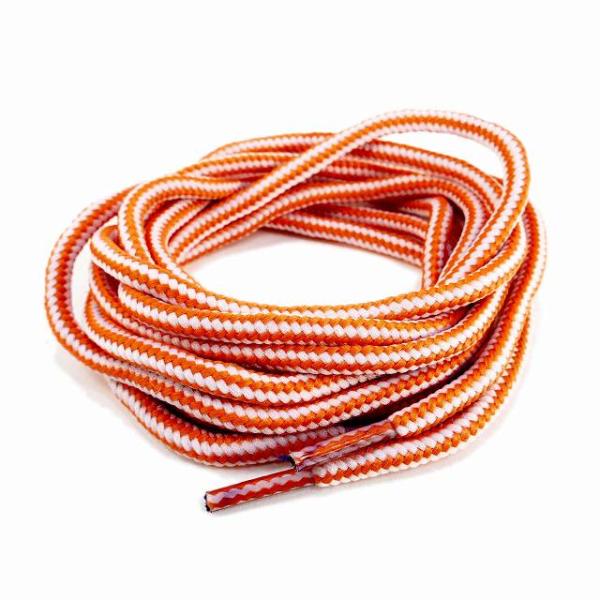 靴ひも スニーカー 靴紐 シューレース 105cm 白 オレンジピンク ストライプ 子供 レディース メンズ 丸紐 Etsr 602 メール便ok Buyee Buyee Japanese Proxy Service Buy From Japan Bot Online
