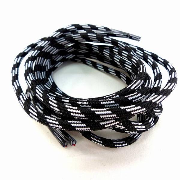 大人の靴ひも 靴紐 丸紐 黒地 白ライン スニーカーケア シューレース おしゃれ レディース メンズ Etsr 684 メール便ok Buyee Buyee Japanese Proxy Service Buy From Japan Bot Online