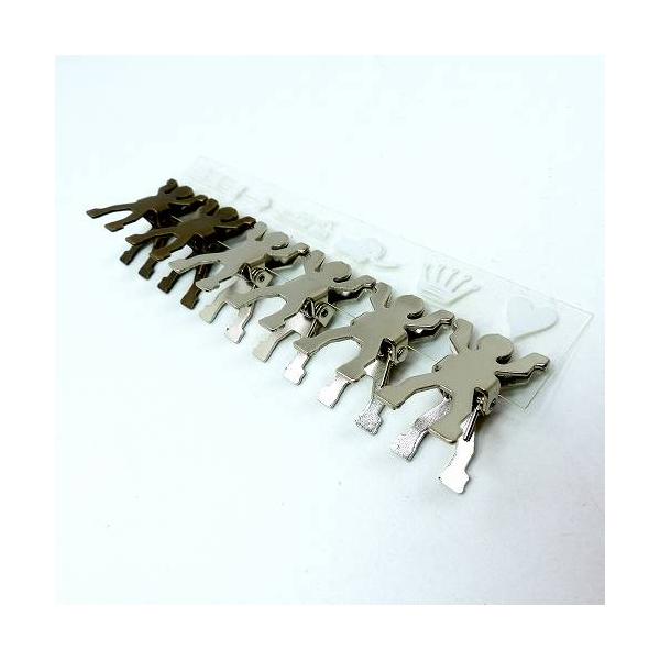 クリップ メモクリップ 文房具 人型 6個セット シルバー ゴールド ペーパークリップ カードスタンド デザインクリップ Hb 359 宅配便のみ Buyee 日本代购平台 产品购物网站大全 Buyee一站式代购 Bot Online