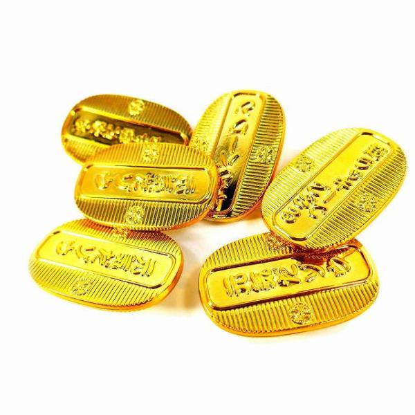 小判レプリカ金メッキ 小判 レプリカ 6枚セット ゴールド 硬貨レプリカ おもしろグッズ HB