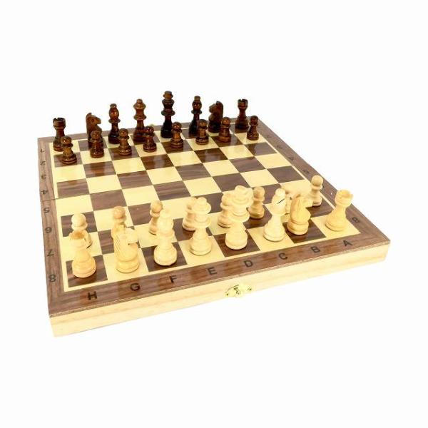 高級 木製 チェス セット マグネット 折りたたみチェスボード 29cm チェスセット CHESS SET HB-593 宅配便のみ